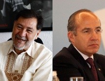 A través de su cuenta de Twitter, Gerardo Noroña arremetió contra Felipe Calderón, a quien llamó mentiroso y lo comparó con 
