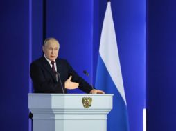 El presidente ruso, Vladímir Putin, declaró que Moscú suspendería su participación en el tratado Nuevo START. AP