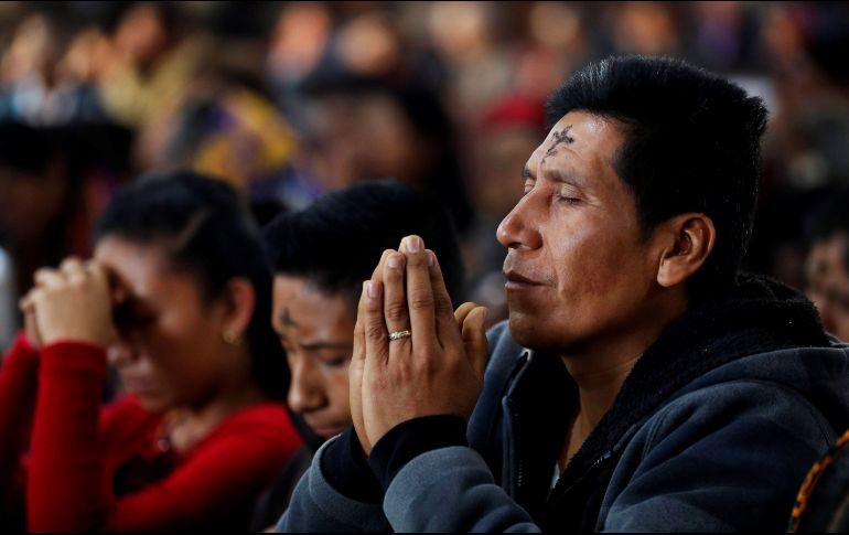 El Miércoles de Ceniza inicia un tiempo de oración y penitencia para millones de católicos en México. EFE / ARCHIVO