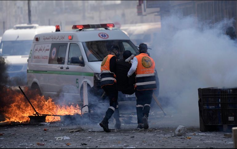 Tres de los muertos eran miembros de grupos milicianos, según autoridades palestinas, pero también murió un hombre de 72 años. AP/M. Mohammed
