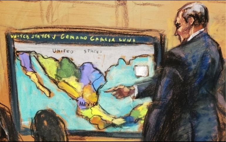 La Fiscalía de EE.UU. basó su acusación a García Luna en varios testimonios, incluidos los de narcos mexicanos. REUTERS