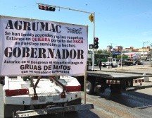 En la manifestación participaron alrededor de 150 unidades de diferentes empresas provenientes de distintos puntos de Jalisco. EL INFORMADOR/A. Camacho
