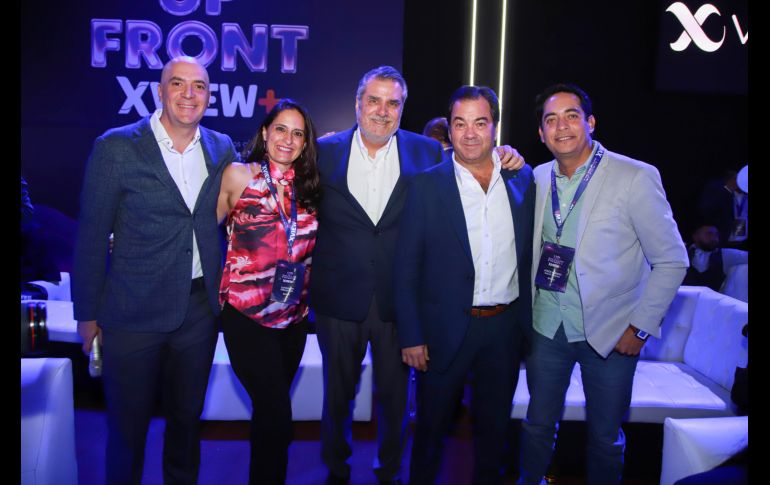 Rodrigo Hernández, Guadalupe Fernández , Enrique Yamuni, Raymundo Fernández, Jorge Nava. GENTE BIEN JALISCO/Tony Martínez