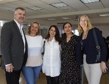 Gerardo Enkerlin, Astrid Howe, Liana Cerati, Ale Partida y Heike Von Der Heyde. GENTE BIEN JALISCO/Claudio Jimeno