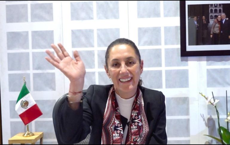 La Jefa de Gobierno de la Ciudad de México, Claudia Sheinbaum Pardo. ESPECIAL