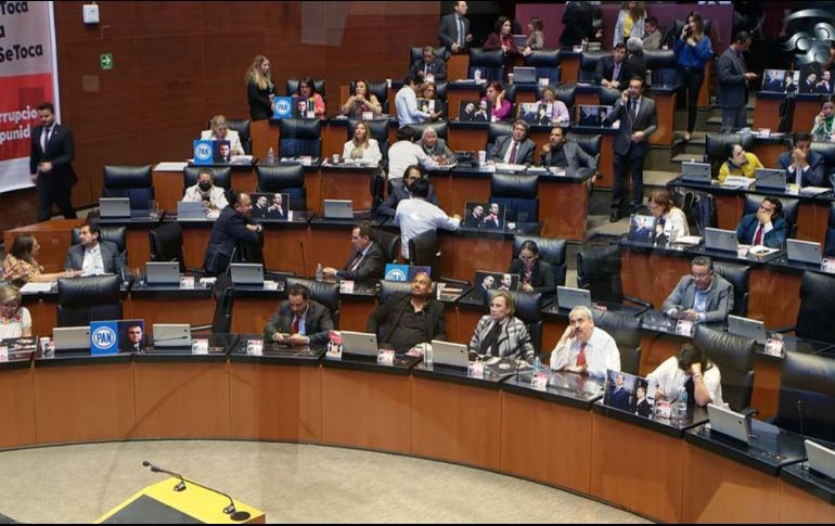 Con 62 votos a favor y 43 en contra, el pleno del Senado aprobó el dictamen. SUN