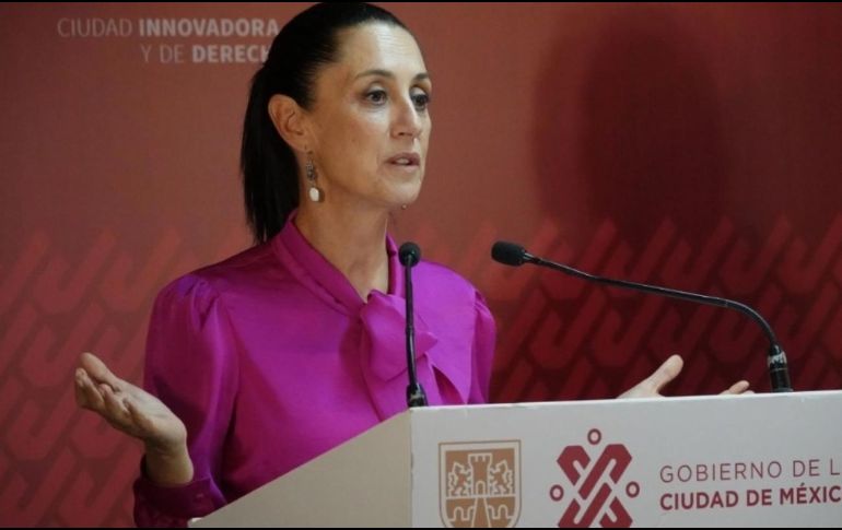 Claudia Sheinbaum, jefa de Gobierno de la Ciudad de México. SUN