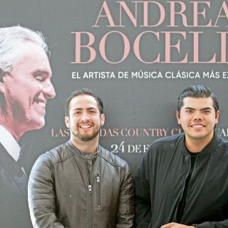Andrea Bocelli, listo para cantarle a los tapatíos