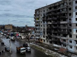 Los ataques aéreos rusos han destruido importantes infraestructuras civiles ucranianas. AP/T. Camus