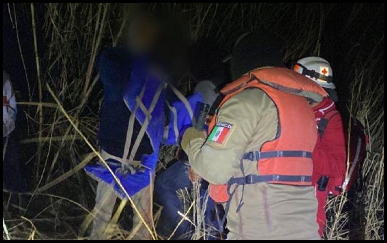 Los migrantes rescatados son originarios de Hidalgo, Tabasco, Guanajuato, Estado de México y Honduras. ESPECIAL/INM