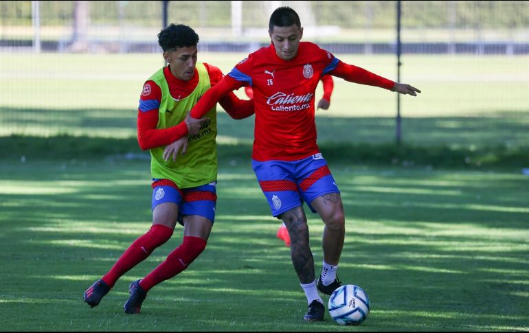 El Guadalajara entrena duro para encontrar su mejor nivel. Twitter/@Chivas