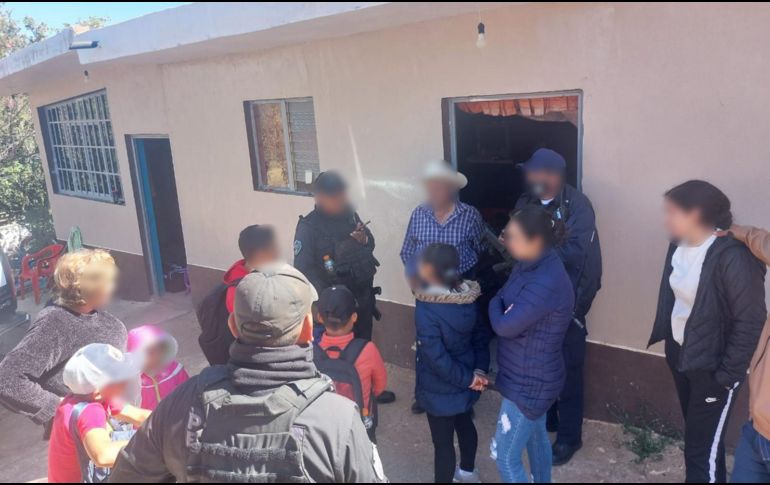 La privación de la libertad de las 10 personas se dio en el rancho conocido como El Manzanillo, en Valle de Juárez. ESPECIAL