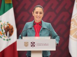 En conferencia de prensa, la jefa de Gobierno dijo que se mantiene en comunicación con los organizadores de la marcha y que se darán todas las facilidades a quienes participen. CORTESÍA