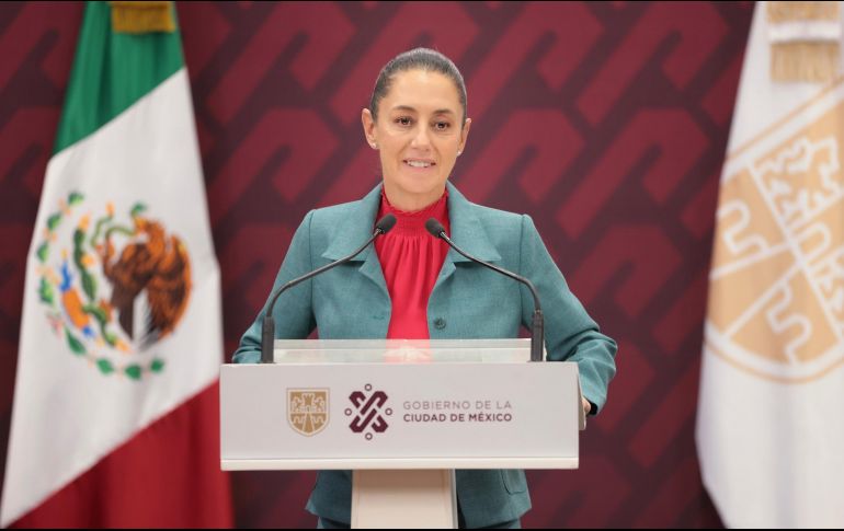 En conferencia de prensa, la jefa de Gobierno dijo que se mantiene en comunicación con los organizadores de la marcha y que se darán todas las facilidades a quienes participen. CORTESÍA