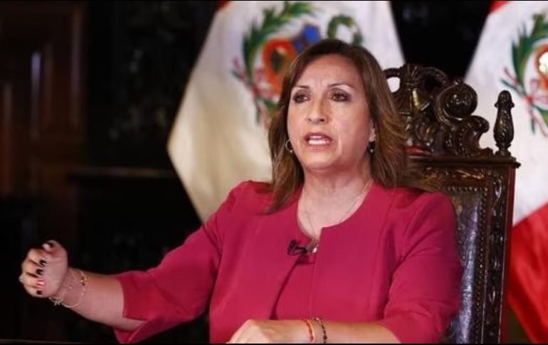 Dina Boluarte, presidenta de Perú. ESPECIAL