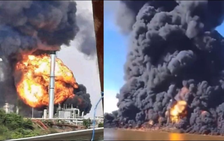 Ayer hubo dos incendios donde varios trabajadores resultaron con quemaduras. ESPECIAL