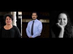 María Katzarava, Luis Manuel Sánchez y Karen Villeda. CORTESÍA/ Secretaría de Cultura