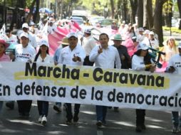 Silvano Aureoles, exgobernador de Michoacán, llegó a la CDMX. SUN
