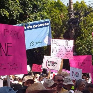 Últimas noticias de la marcha a favor del INE en Guadalajara