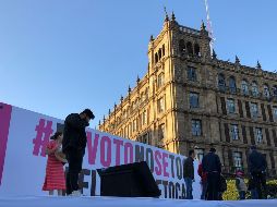 La manifestación a favor del INE dará inicio a las 11 am. SUN/ D. Simón Sánchez