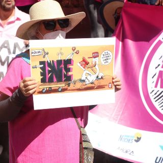 El INE afirma que su personal no convocó a marcha contra el "plan B"