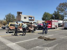 el accidente sucedió en la carretera Federal 80 en el crucero de Tlacuitapa en el Municipio de Lagos de Moreno. ESPECIAL