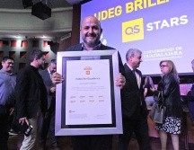 El rector general de la Universidad de Guadalajara, Ricardo Villanueva Lomelí, reconoció el trabajo académico para lograr el reconocimiento. EL INFORMADOR/ ALONSO CAMACHO