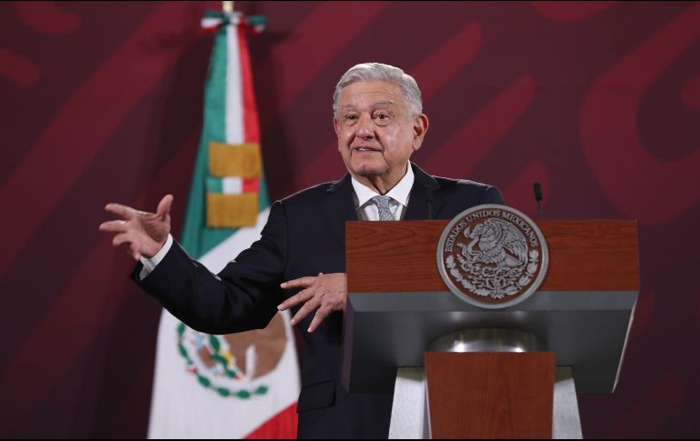 López Obrador consideró que el testimonio público de Felipe Calderón sobre el caso ayudaría mucho a informar a la población. EFE/S. Gutiérrez