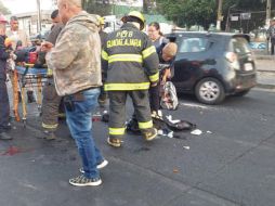 Los heridos fueron trasladados a diferentes hospitales y puestos de socorros. ESPECIAL/Protección Civil Jalisco