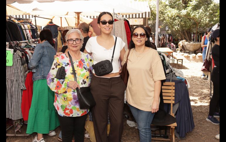 Alicia Álvarez, Clodette Águila y Janette Sainz. GENTE BIEN JALISCO/Christian Pérez