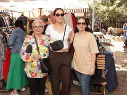 Alicia Álvarez, Clodette Águila y Janette Sainz. GENTE BIEN JALISCO/Christian Pérez