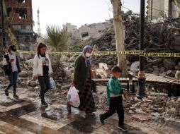 Los sismos causaron la muerte de 44 mil personas en Turquía y 6 mil en Siria. AP