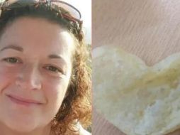 La mujer originaria de Londres mencionó que no sabía sobre dicho concurso que emitió la empresa, además antes de comerla envió una foto a sus amigos pues le parecía lindo hacerlo por ser el Día de San Valentín. ESPECIAL