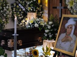 Irma Serrano, mejor conocida como “La Tigresa”, fue velada en una funeraria de Tuxtla Gutiérrez, Chiapas. EFE