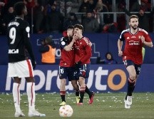 Ez Abde anotó el único tanto del encuentro a los 47 minutos. EFE/J. Diges