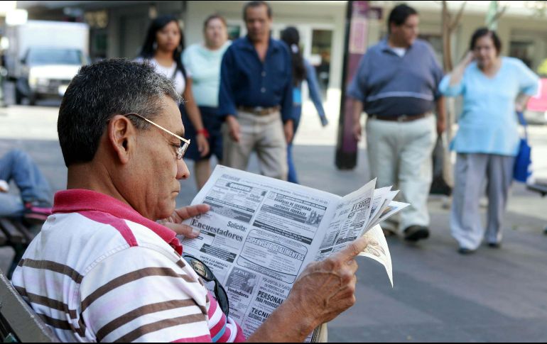 Las cifras de empleo reflejan el comportamiento de la economía de México, cuyo PIB creció un 3.1 % anual en 2022. EL INFORMADOR/ARCHIVO