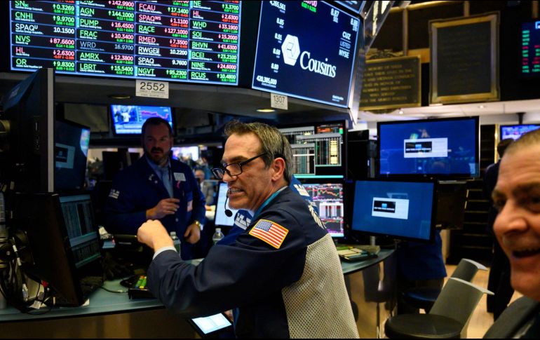 Dentro del Dow Jones, la protagonista absoluta era la compañía de software Salesforce, que este miércoles dio a conocer sus resultados tras el cierre bursátil. AFP/ARCHIVO