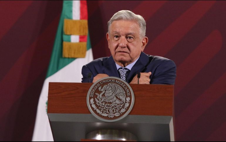 El Presidente Andrés Manuel López Obrador rechazó que se trate de una postura avalada por Joe Biden. SUN/C. Mejía