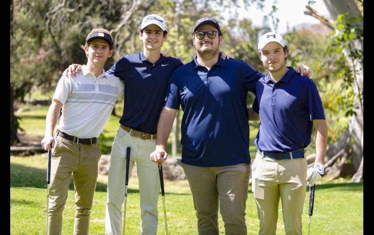 Ricardo Gutiérrez, José Pablo Amador, Jaime Corona y Rodrigo Amutio. GENTE BIEN JALISCO/Claudio Jimeno