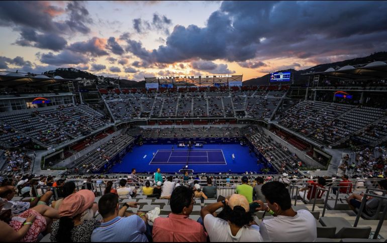 Desde 2001 el Abierto Mexicano de Tenis se realiza en Acapulco. EFE/David Guzmán