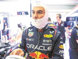 Pérez estuvo entre los tres pilotos más rápidos de la jornada de prácticas en Bahréin, detrás de Fernando Alonso y Max Verstappen. ESPECIAL/Red Bull Content Pool