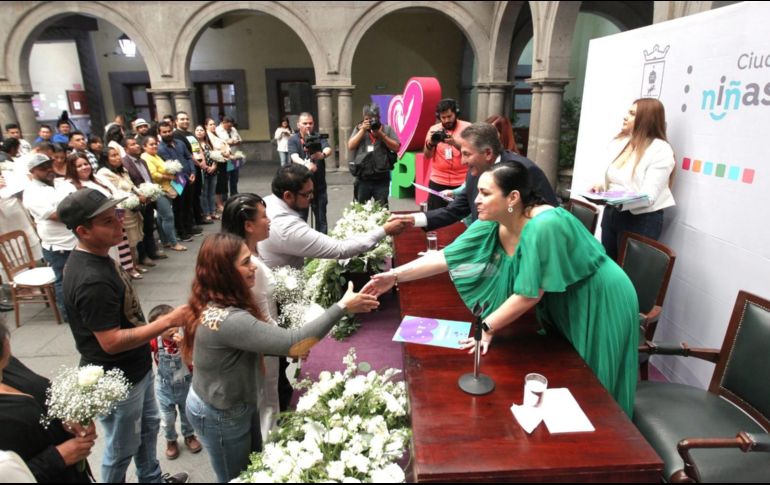 Se casaron las primeras 50 parejas dentro del programa Matrimonios colectivos del Ayuntamiento de Zapopan. EL INFORMADOR/ A. Camacho