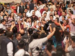 La jefa de Gobierno de la CDMX impartió una conferencia en Morelia. ESPECIAL