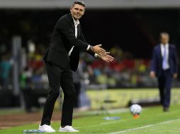 A pesar de la derrota que le arrebató al América el invicto en el Clausura 2023, Fernando Ortiz aseguró que le gustó el equipo. EFE/S. Gutiérrez