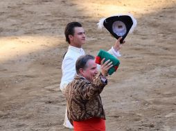 El tapatío Luis Montes de Oca fue ovacionado en su última aparición con los Forcados Amadores de México. ESPECIAL/Mayra Vargas