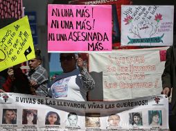 Se prevén marchas en todo México el próximo miércoles 8 de marzo. EFE / L. Torres