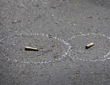 En el sitio se localizaron dos casquillos percutidos, sin mayores características del calibre. EL INFORMADOR/ARCHIVO