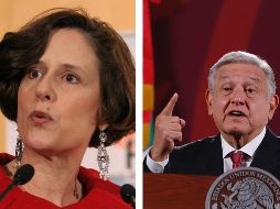 Denise Dresser y López Obrador han protagonizado conflictos constantes. ESPECIAL