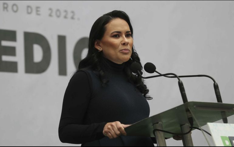 Alejandra Del Moral habla sobre la sororidad. SUN/ARCHIVO