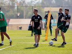 Diego Cocca inició este lunes su trabajo con la selección con 15 figuras de la Liga MX. EFE / J. Méndez